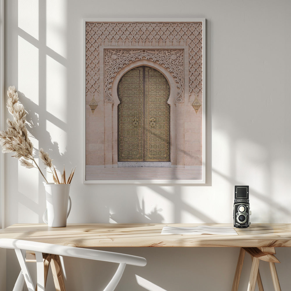Boho Door - Poster / Art Print - interiör