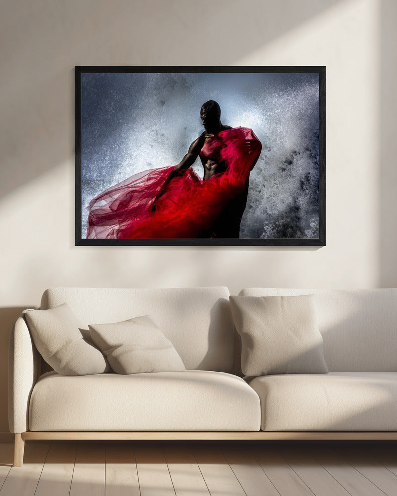 Fire and Water - Poster / Art Print - interiör