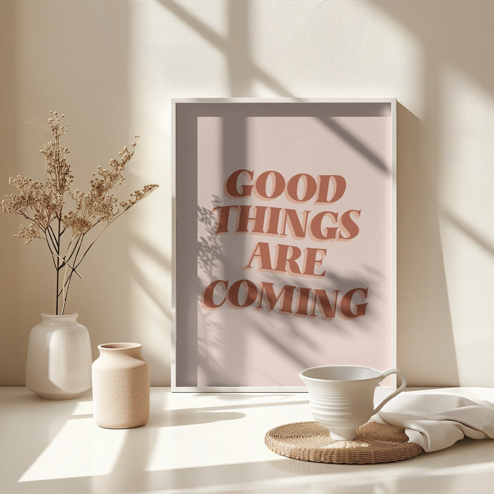 Good Things - Poster / Art Print - interiör