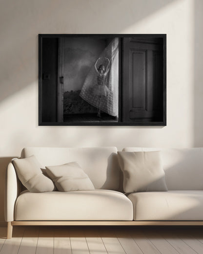 Window ballerina - Poster / Art Print - interiör