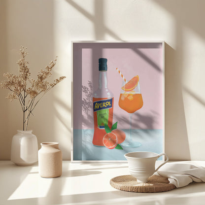 Aperol Spritz - Poster / Art Print - interiör