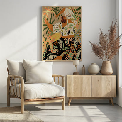 Nature Embrace - Poster / Art Print - interiör