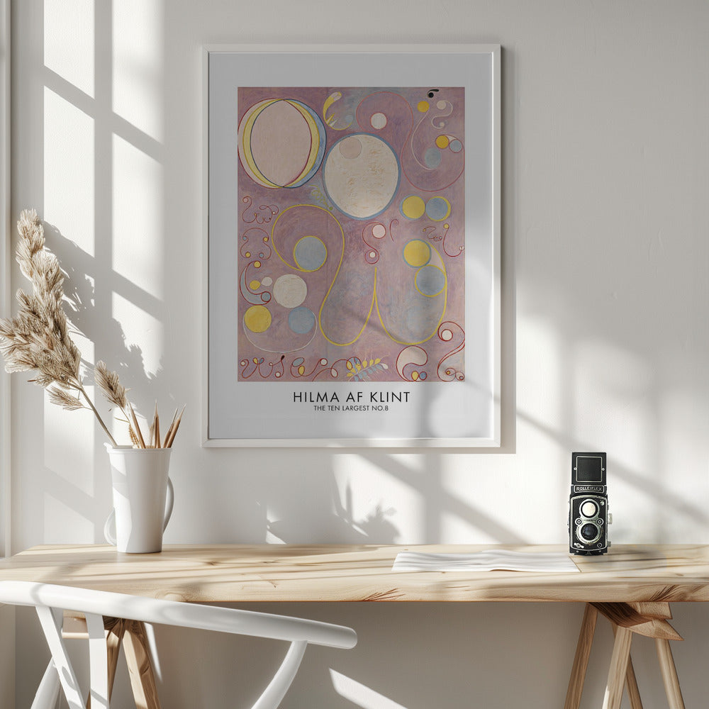The Ten Largest No.8 Poster - Poster / Art Print - interiör