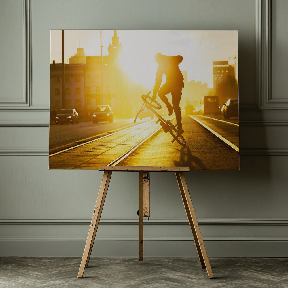 Flatland - Poster / Art Print - interiör