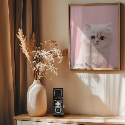 Kitty 4 - Poster / Art Print - interiör