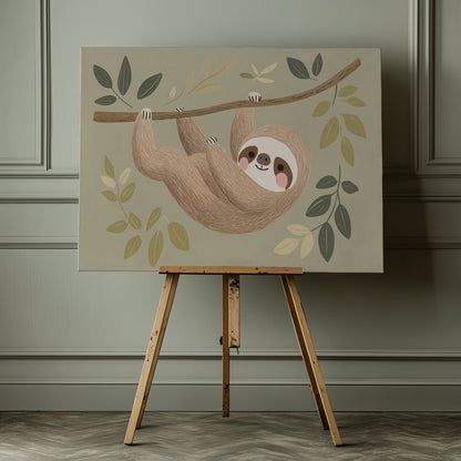 Cuteslothjpg - Poster / Art Print - interiör