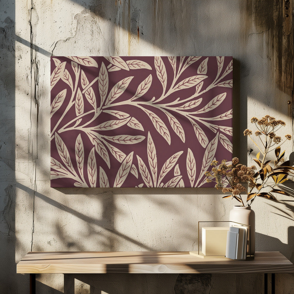 William Morris Wall Mural 07 - Poster / Art Print - interiör