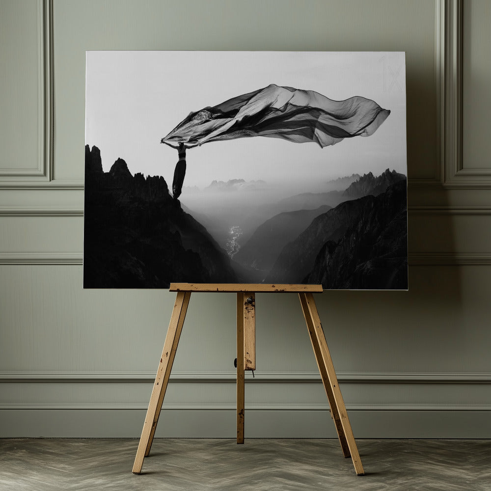 Free as the wind - Poster / Art Print - interiör