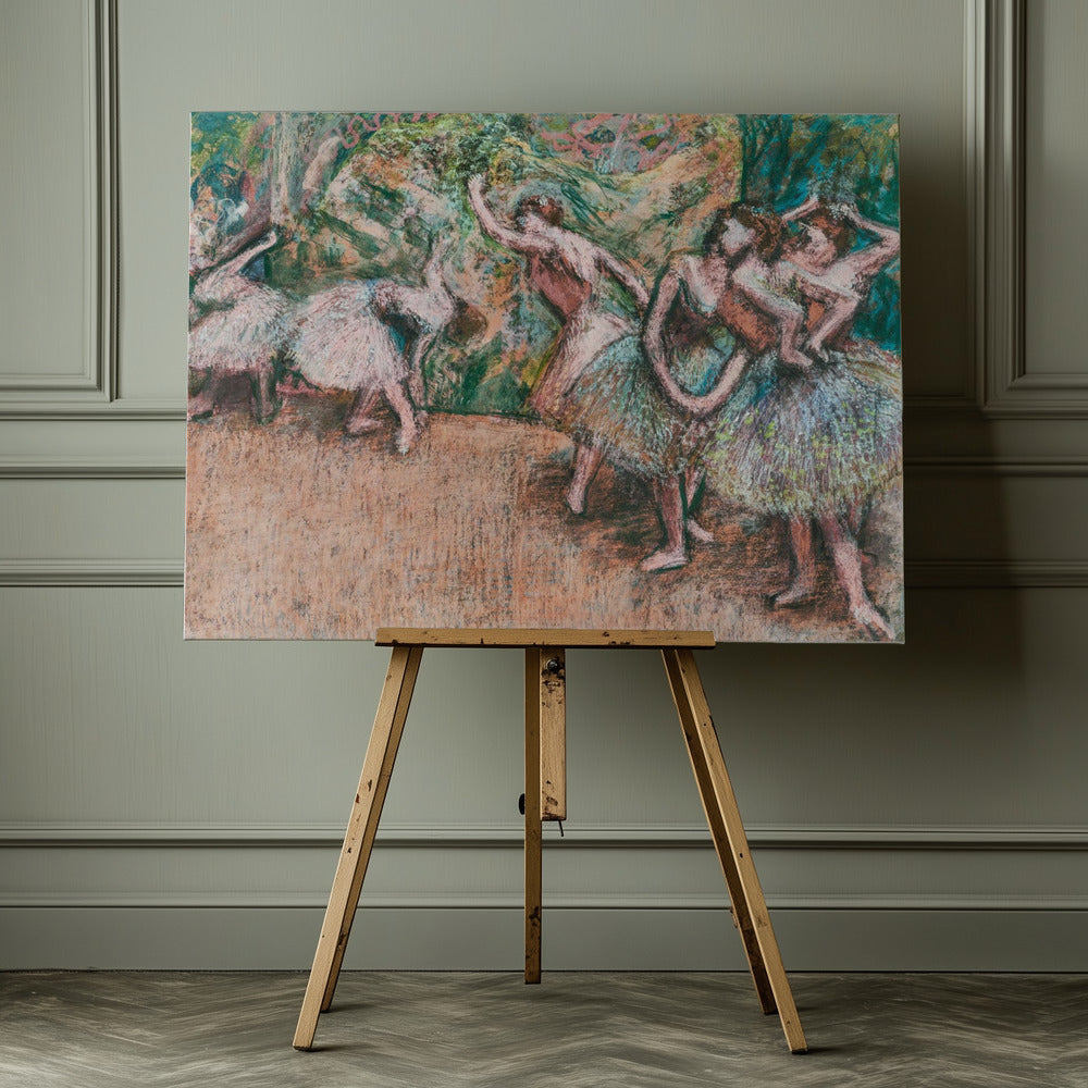 Ballet Scene - Poster / Art Print - interiör