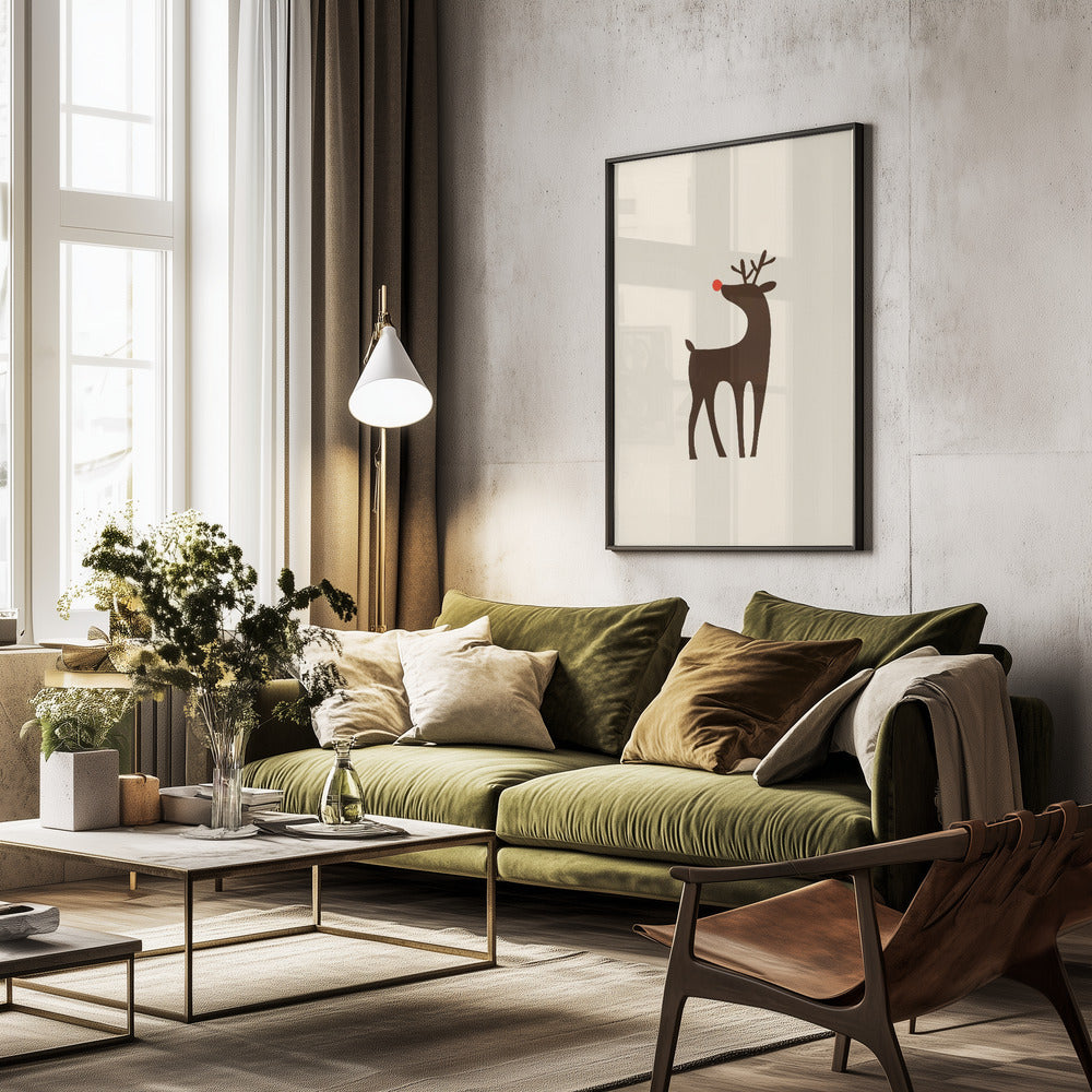 Little Rudoplh - Poster / Art Print - interiör