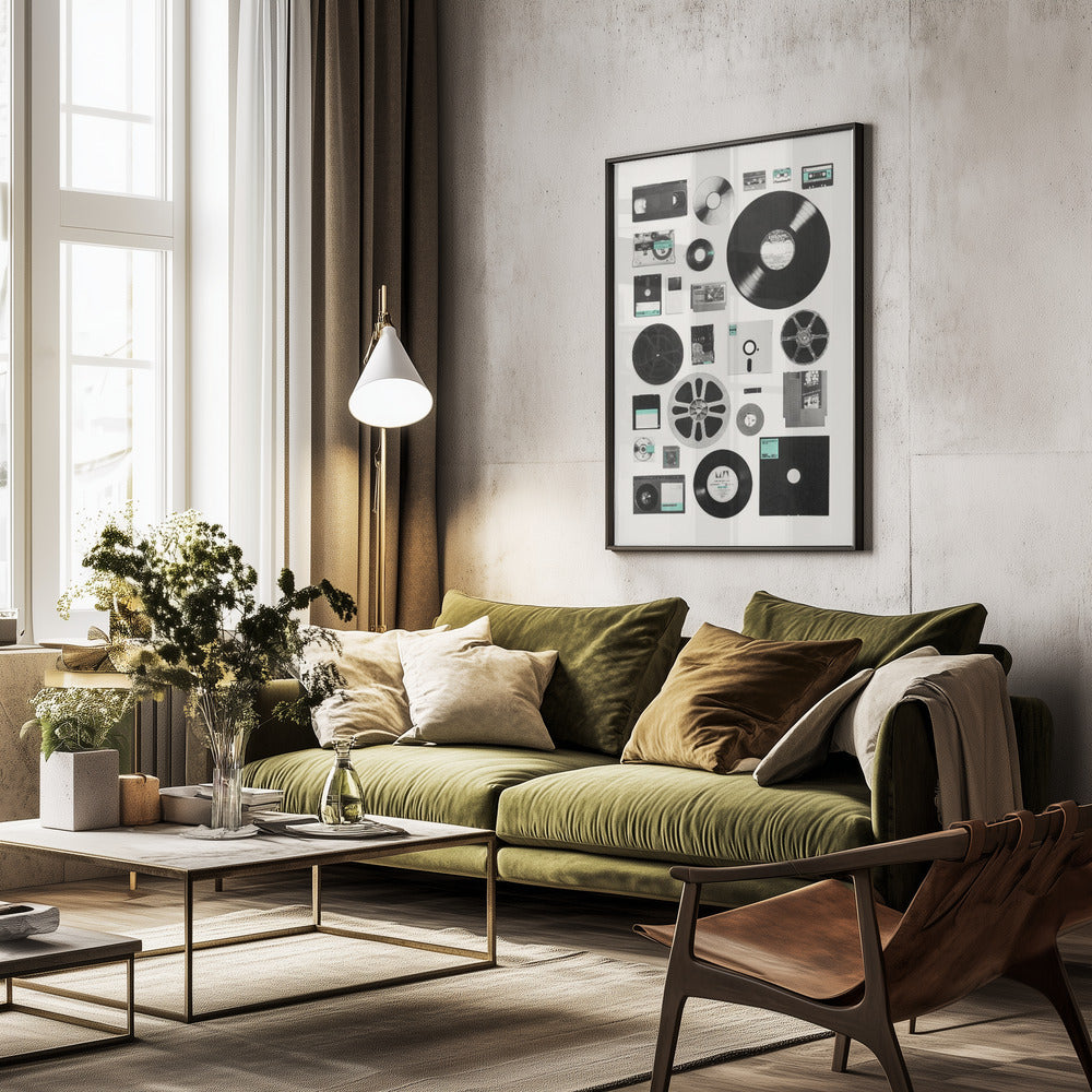 Data - Poster / Art Print - interiör
