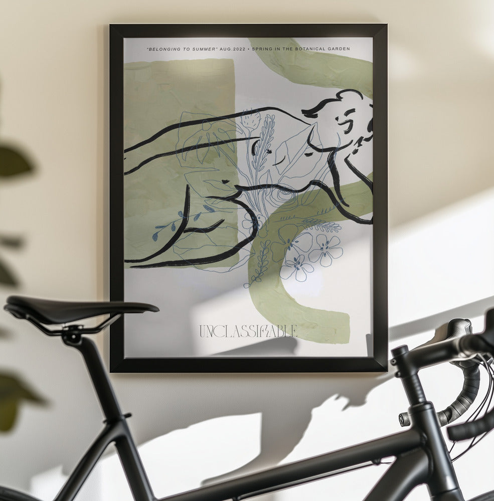 Légeret simple No 44 - Poster / Art Print - interiör