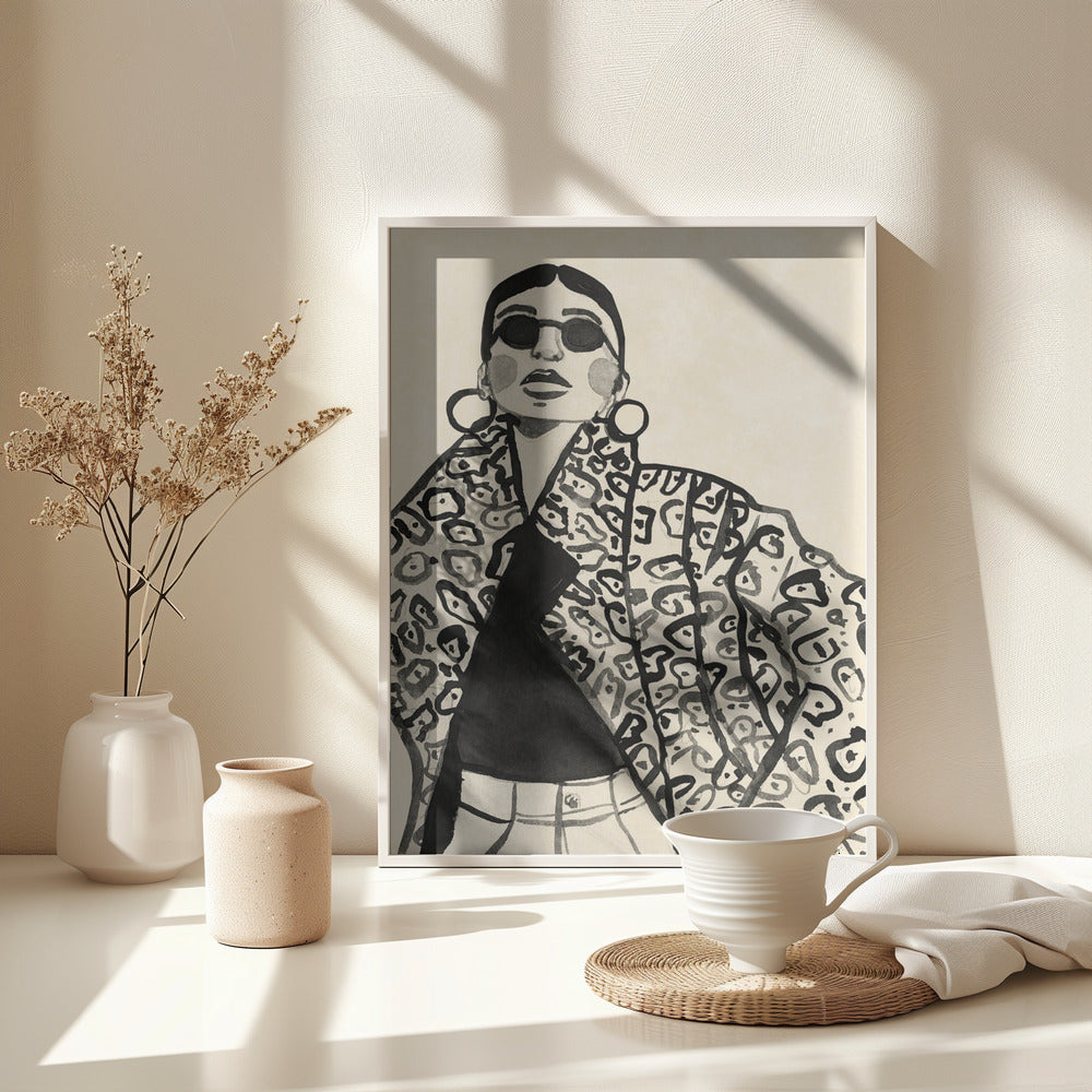Stay cool - Poster / Art Print - interiör