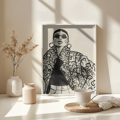 Stay cool - Poster / Art Print - interiör