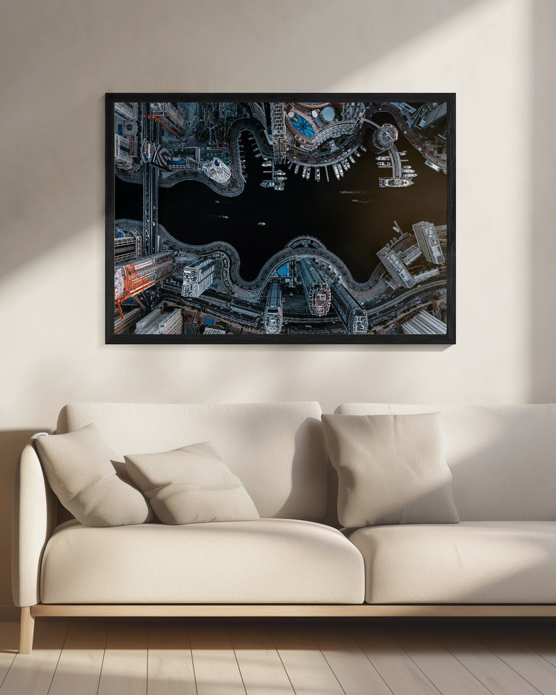 Dubai Marina 2 - Poster / Art Print - interiör