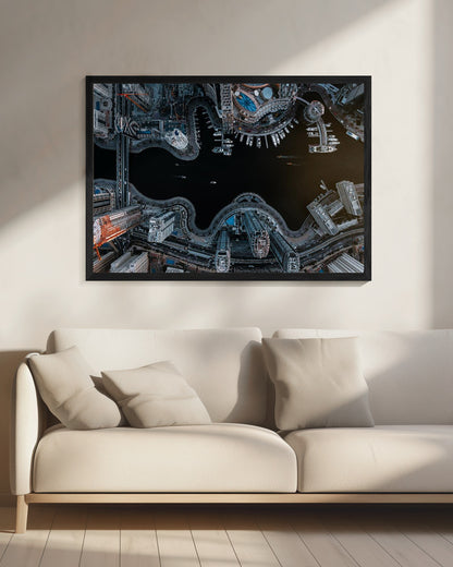 Dubai Marina 2 - Poster / Art Print - interiör