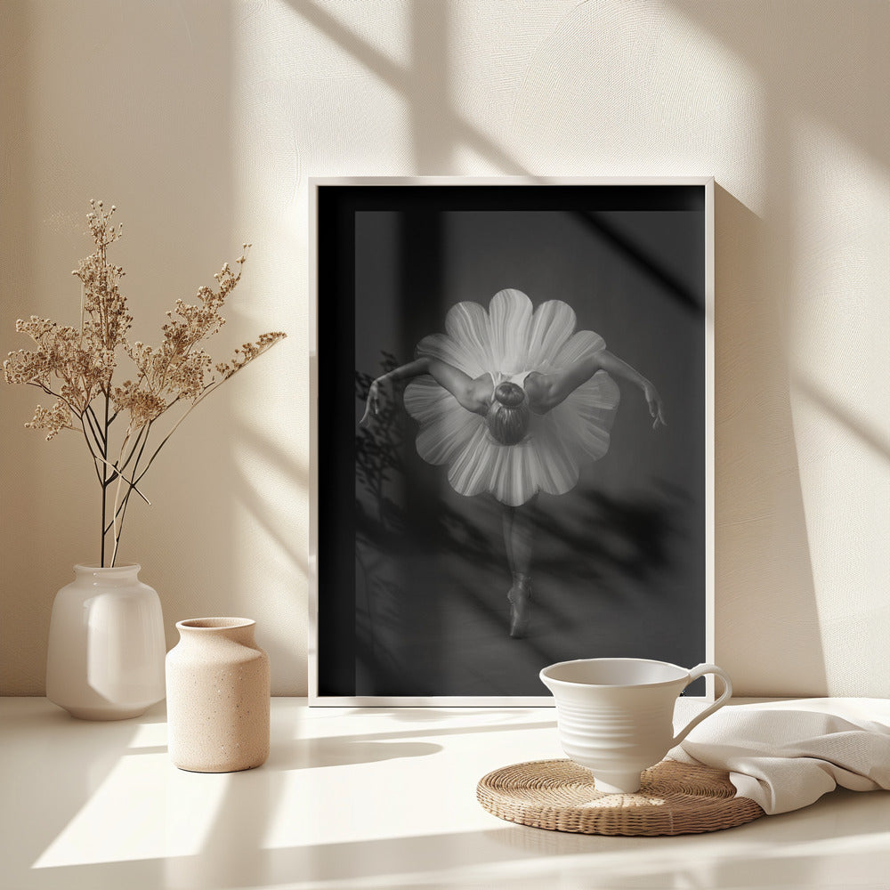 Floral Ballet - Poster / Art Print - interiör