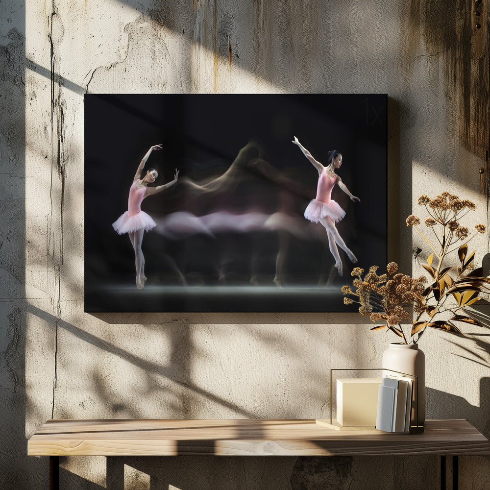 Graceful Balerina - Poster / Art Print - interiör