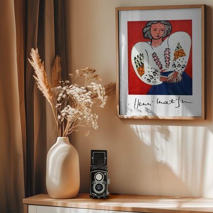 Henri Matisse, La Camicetta Romena, 1940 - Poster / Art Print - interiör