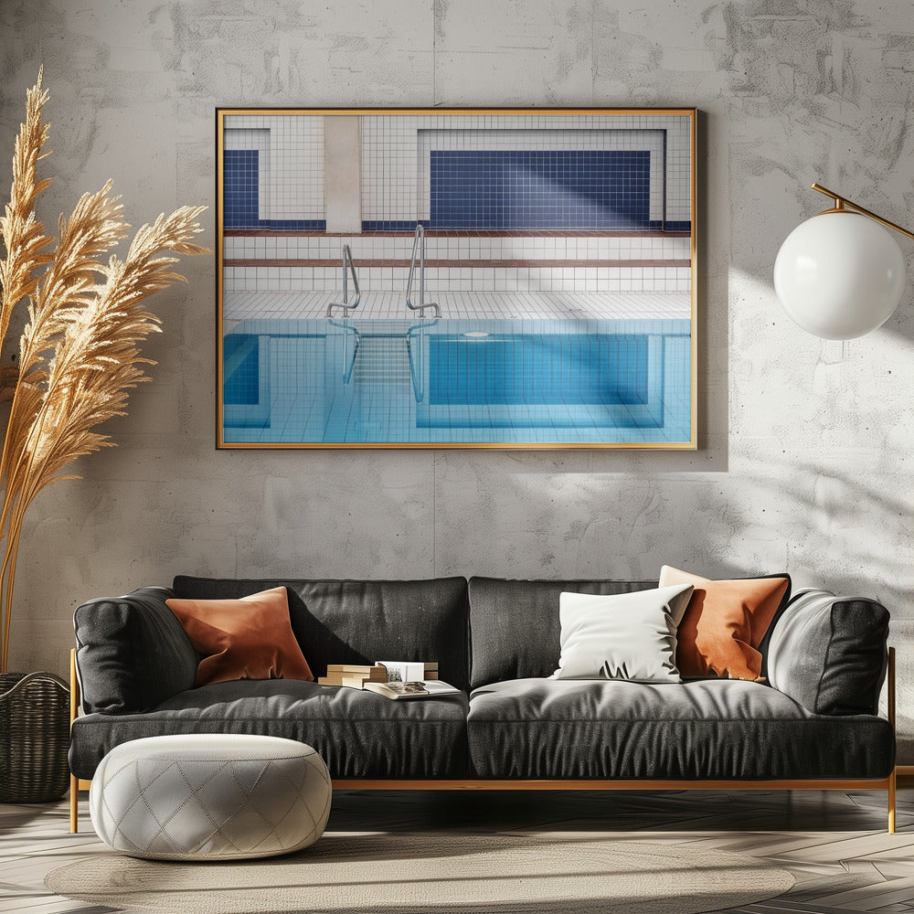 swimming - Poster / Art Print - interiör