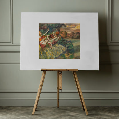 Four Dancers No.2 - Poster / Art Print - interiör