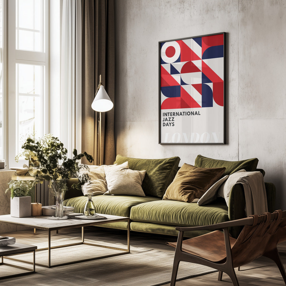 Jazz Days London - Poster / Art Print - interiör