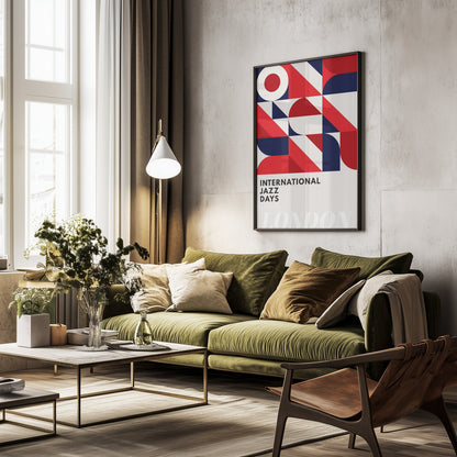 Jazz Days London - Poster / Art Print - interiör