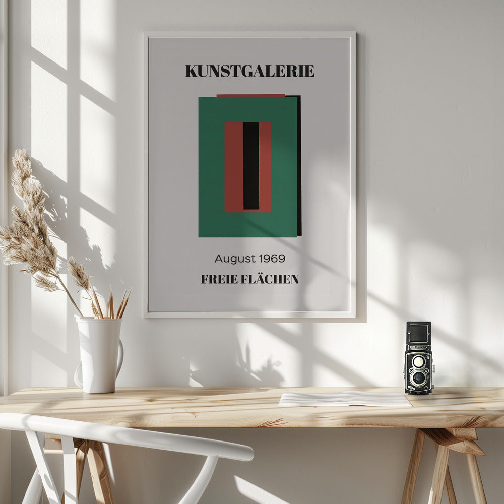 Kunstgalerie no. 01 - Poster / Art Print - interiör