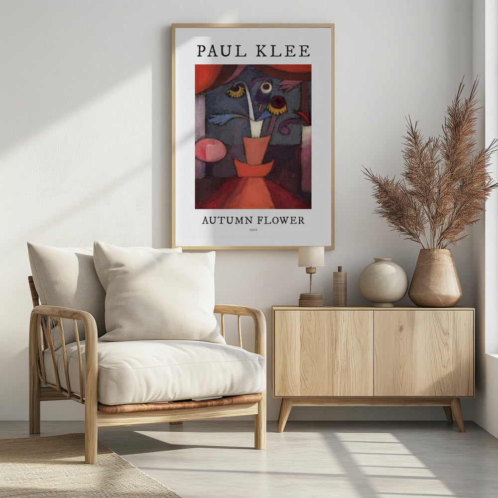 Autumn Flower 1922 - Poster / Art Print - interiör
