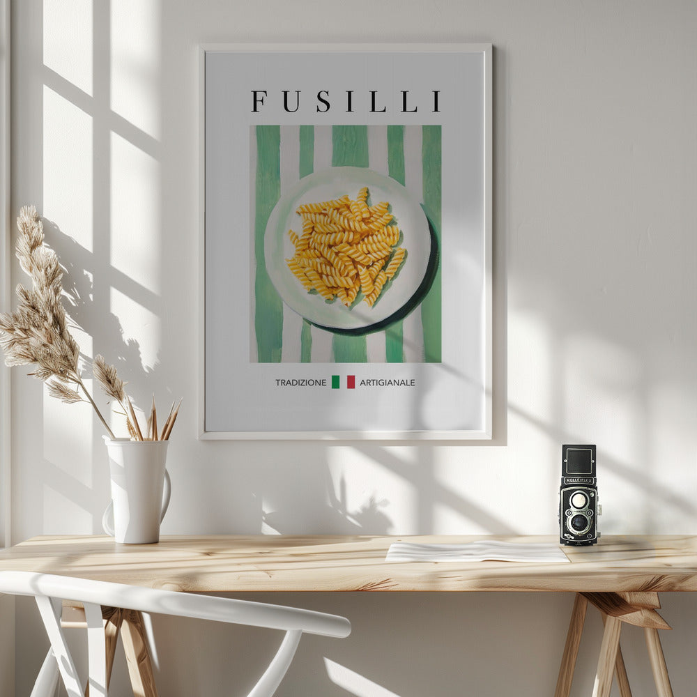 Fusilli - Poster / Art Print - interiör
