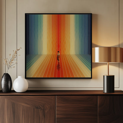 Here I Come - Poster / Art Print - interiör