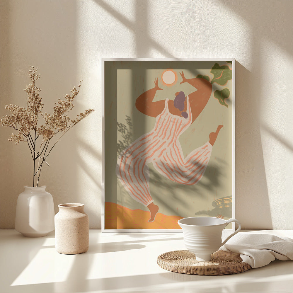 Reach For The Sun - Poster / Art Print - interiör