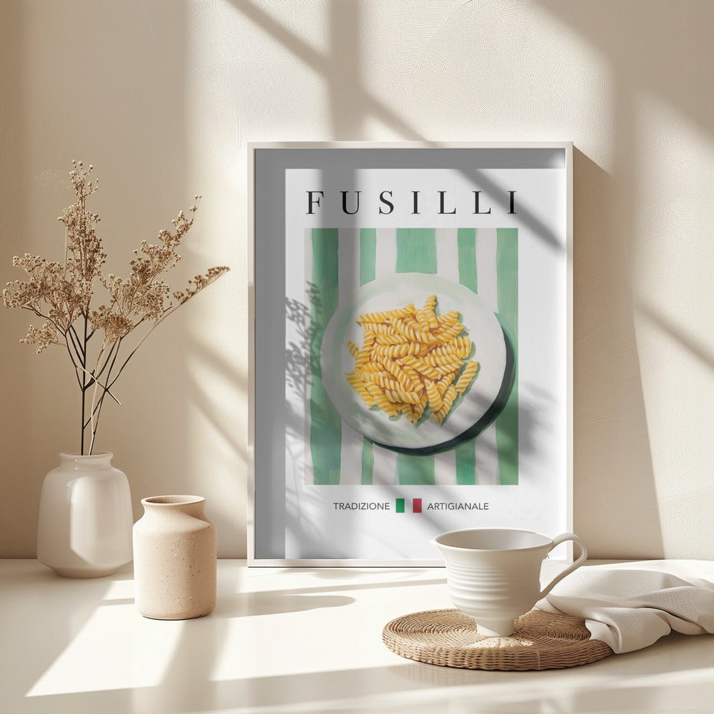 Fusilli - Poster / Art Print - interiör