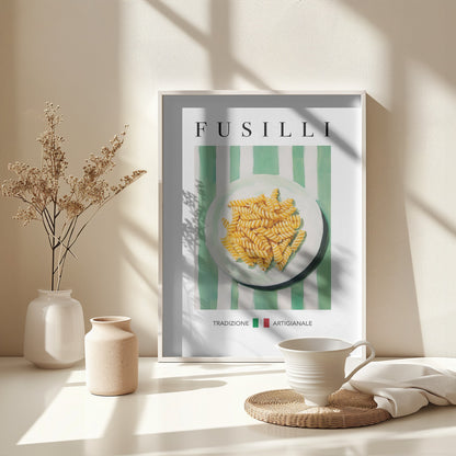 Fusilli - Poster / Art Print - interiör