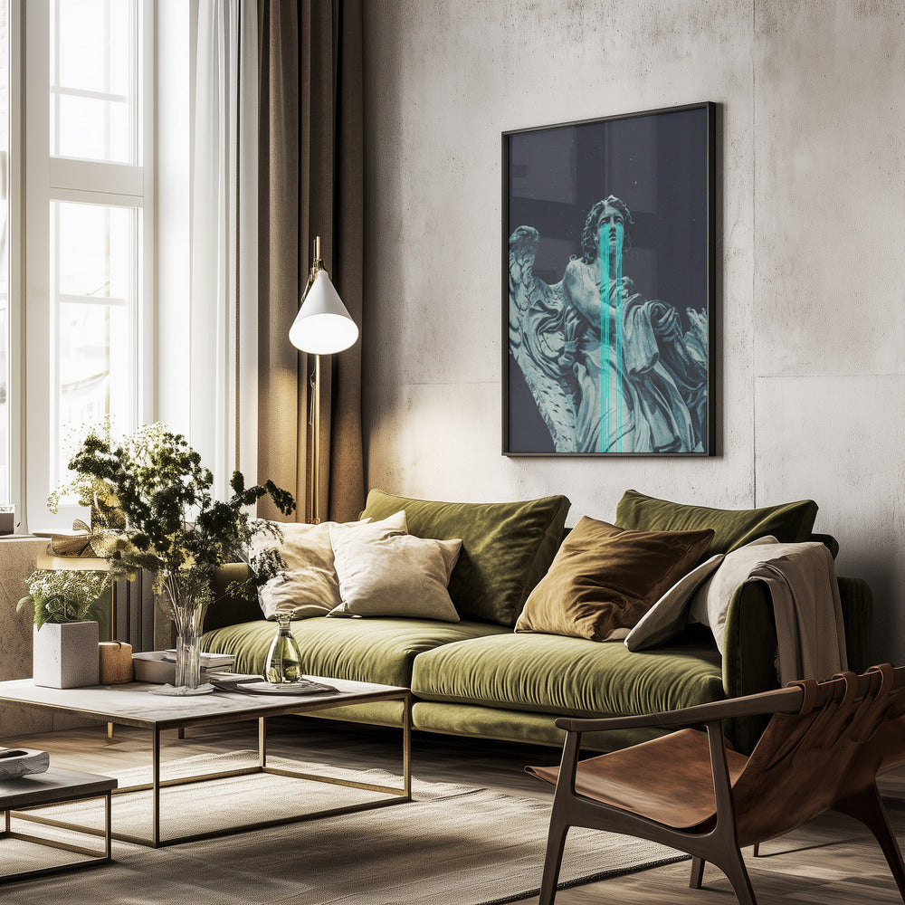 Angel Came - Poster / Art Print - interiör