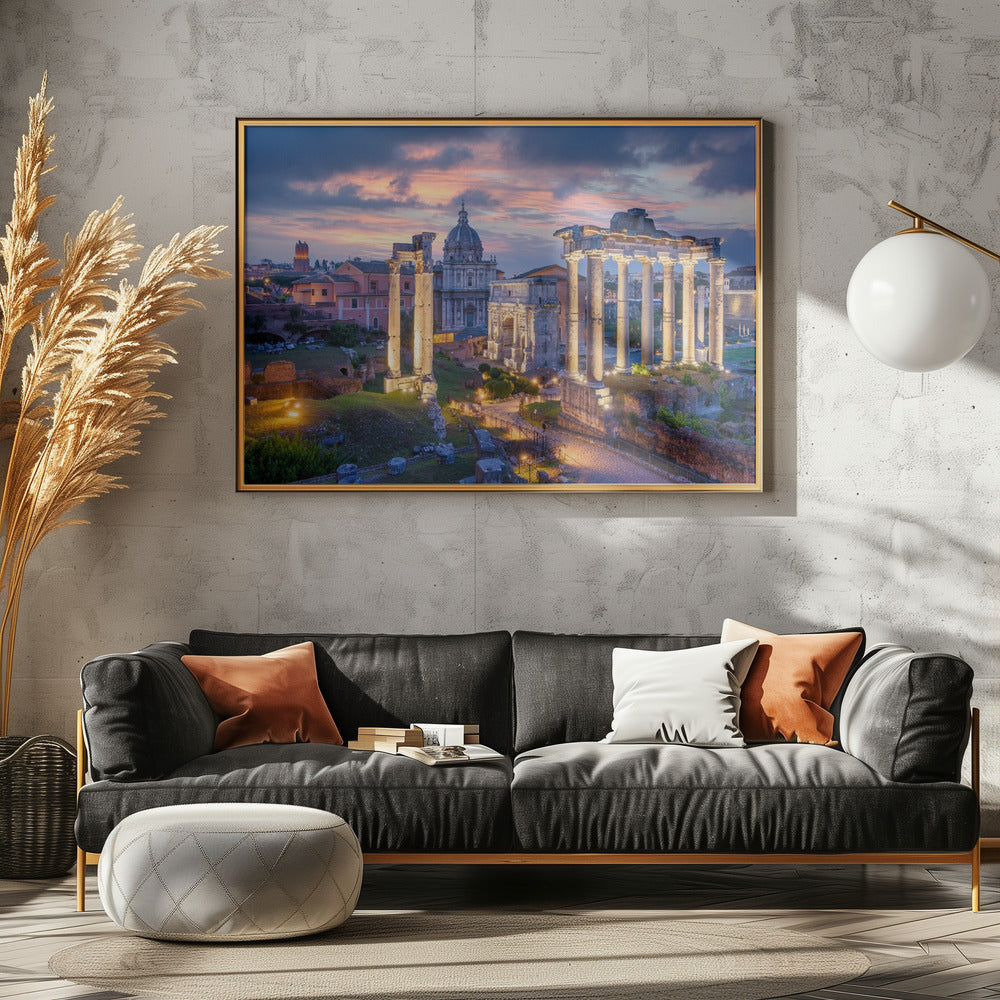 Rome, Italy - Poster / Art Print - interiör