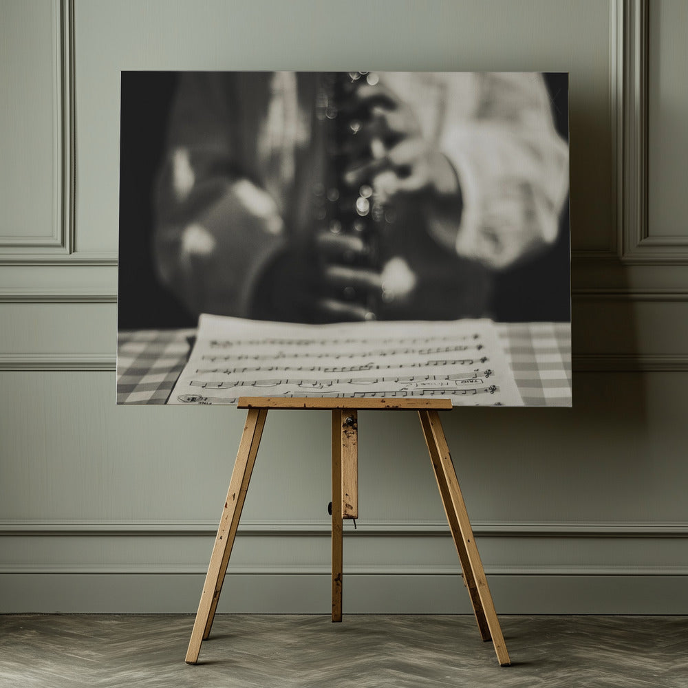 The magic of Queralt's music - Poster / Art Print - interiör