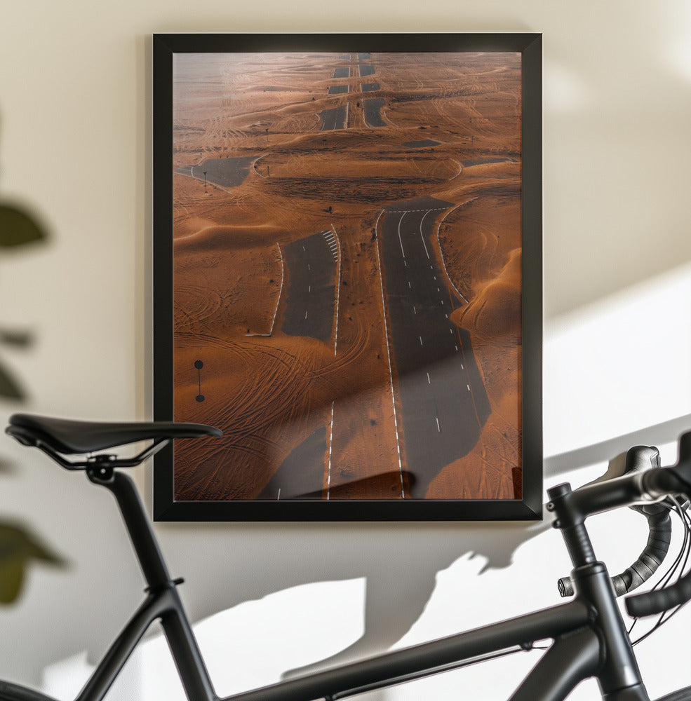 Dubai desert - Poster / Art Print - interiör