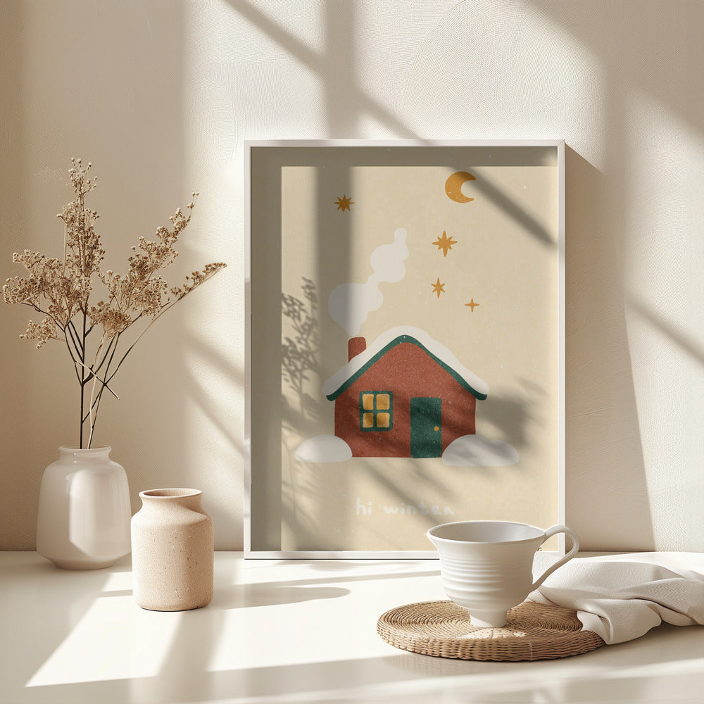 The Night Before Christmas - Poster / Art Print - interiör
