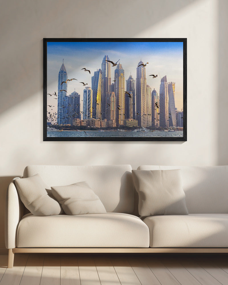 Birds view - Poster / Art Print - interiör