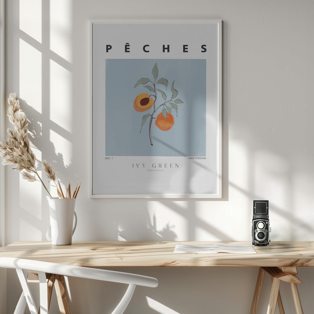 Peaches - Poster / Art Print - interiör