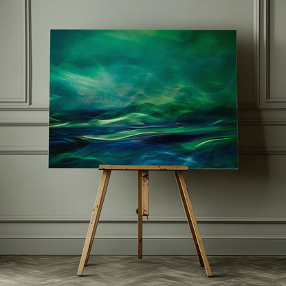 Northern lights - Poster / Art Print - interiör