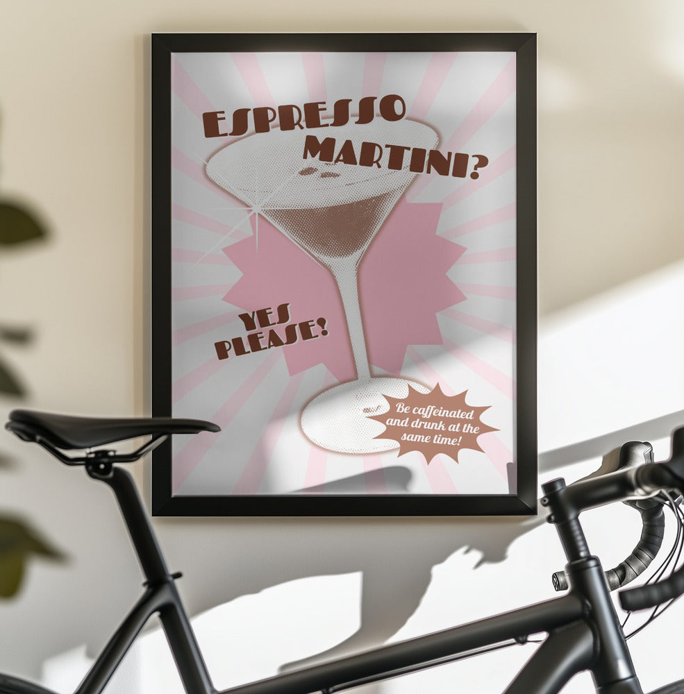 Espresso Martini - Poster / Art Print - interiör