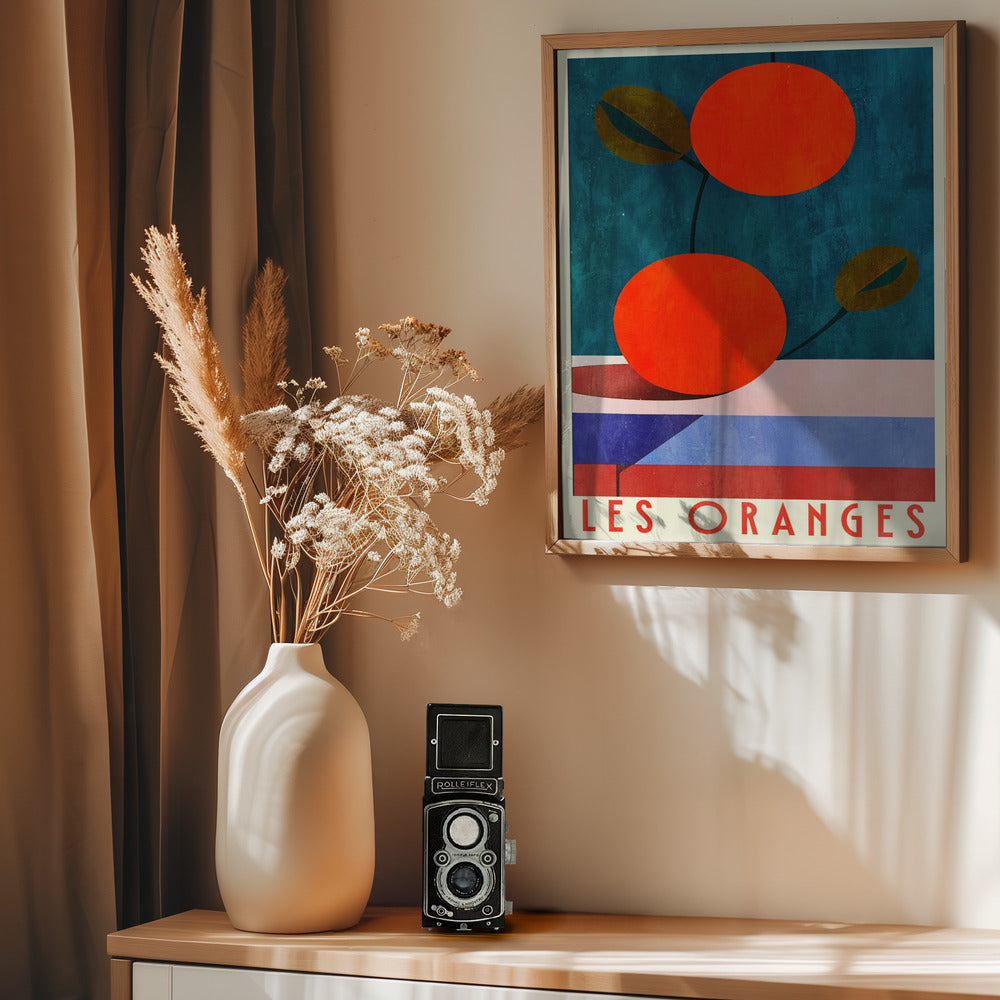 Les Oranges - Poster / Art Print - interiör