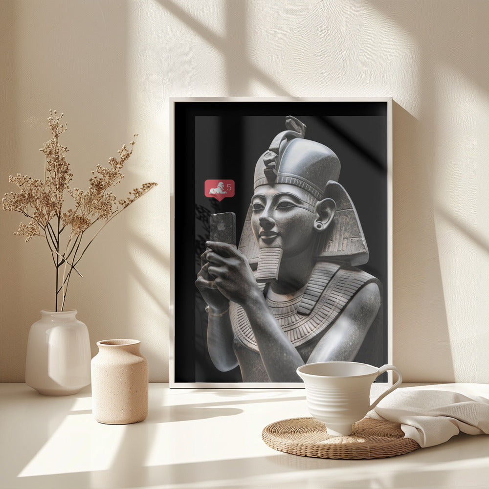 Chill Ramses - Poster / Art Print - interiör