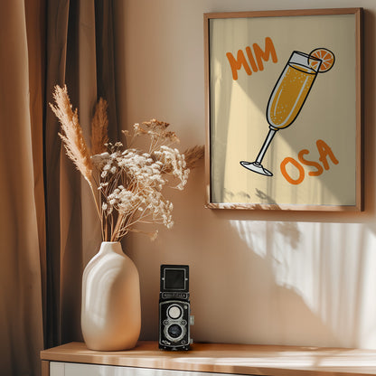 Mimosa No 4 1 - Poster / Art Print - interiör
