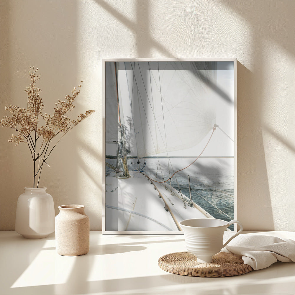 Sail Away - Poster / Art Print - interiör