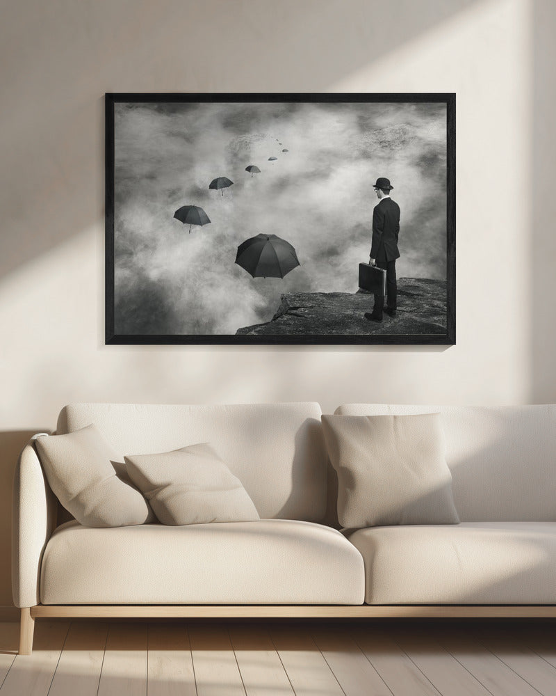 The Road Less Traveled - Poster / Art Print - interiör