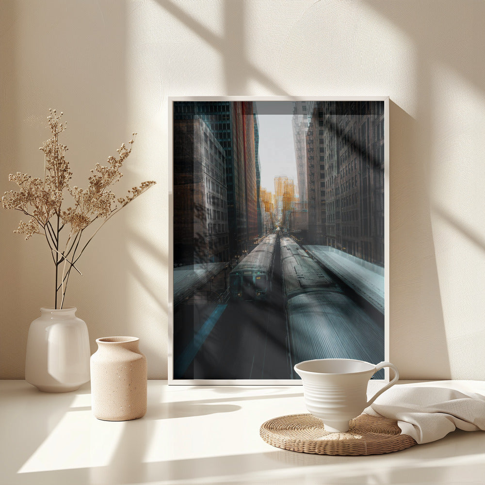 Chicago's Station - Poster / Art Print - interiör