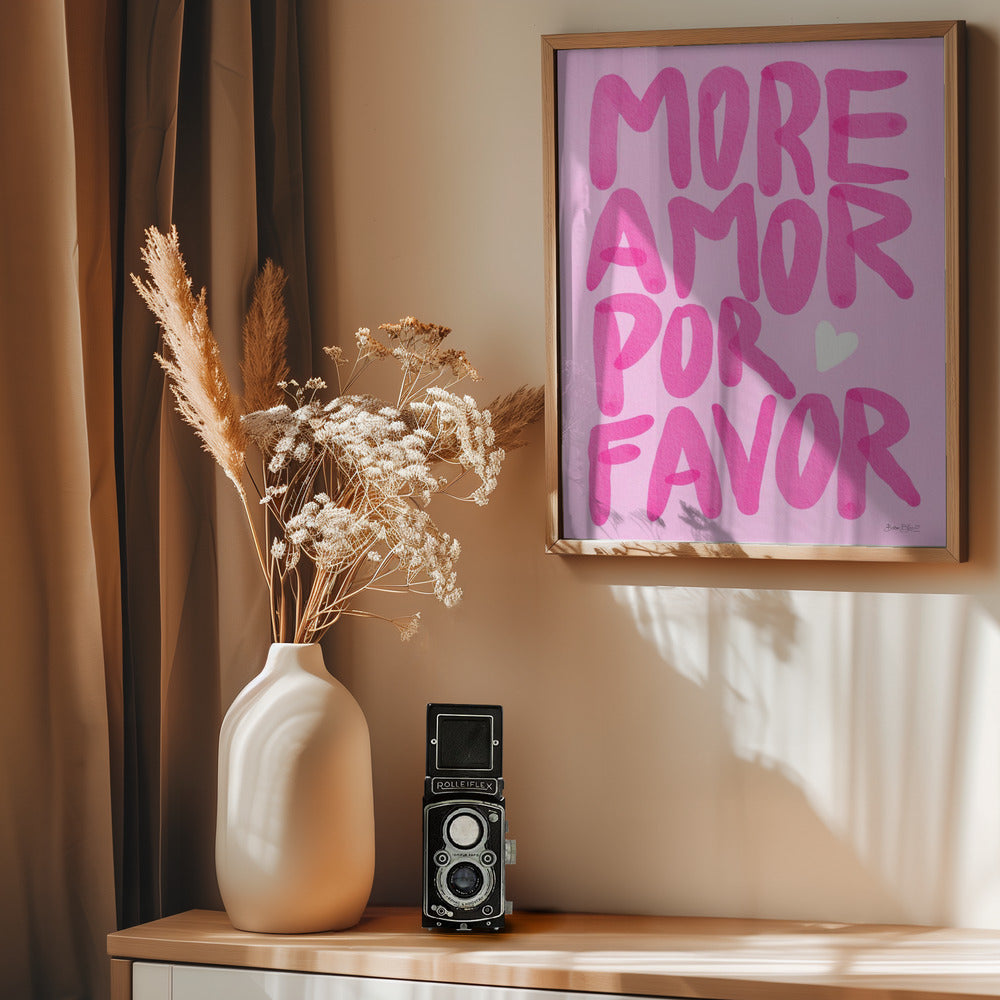 More Amor Por Favor - Poster / Art Print - interiör